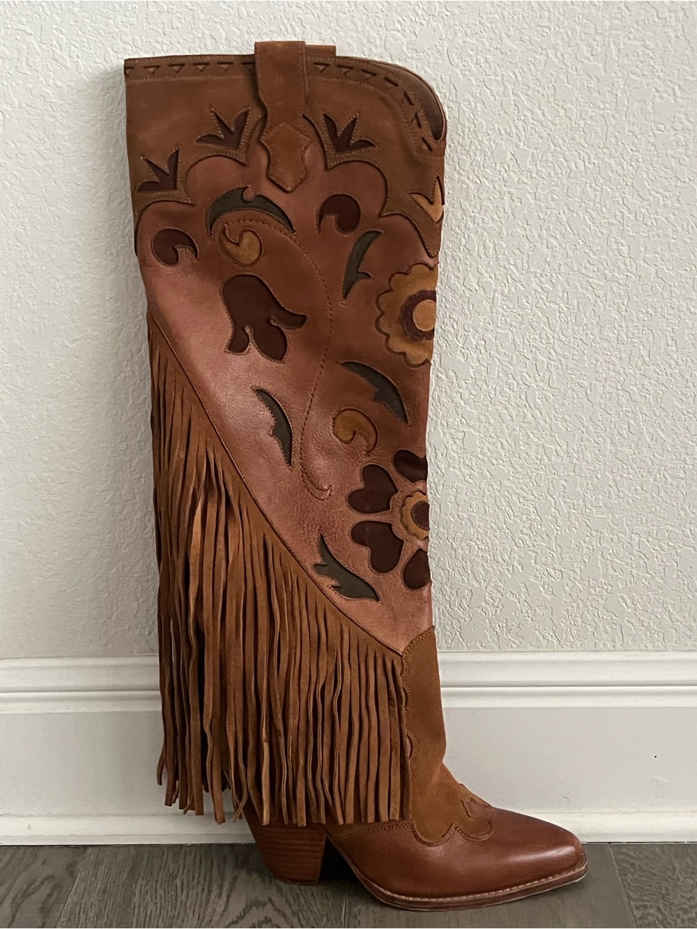 Spell Sannah Brown Fringe Boots - Picture 5 of 6